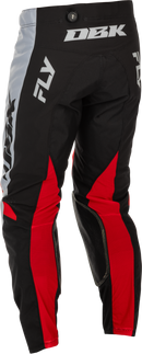 Kinetic Dbk Pants Grey/Black/Red Sz 40