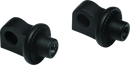 Kuryakyn Adjustable Stop Splined Peg Adapter in Black - Part Number 6775