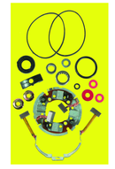 QuadBoss 495735 ATV Starter Repair Kit for Honda TRX650FA and Yamaha YFM660R Raptor