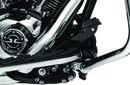 Kuryakyn Extended Brake Pedal for Touring Models without Fairings - Gloss Black Part 9671