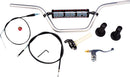 BBR H Bar Kit Black for Honda CRF110F - Raise Handlebars & Complete Controls