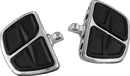Kuryakyn Kinetic Mini Boards with Adapter Chrome – Compact Floorboards for Powersports Cruisers