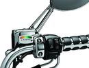 Kuryakyn LED Battery Gauge Universal Chrome Part 4219 for Powersports Vehicles