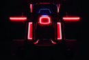 Kuryakyn Tracer Saddlebag Lights with Red Lens for Harley Davidson Touring Models