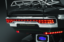 Kuryakyn Tri-Line Accent for Rear Tour-Pak Light Chrome – Compatible with Harley-Davidson FLTRXS Models