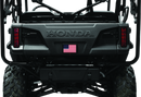 Kuryakyn Freedom Flag LED 4x6 Inch Black - Show Patriotism on Your Motorcycle, UTV, or ATV