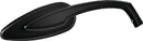 Kuryakyn Teardrop Mirrors Satin Black - Stylish and Functional Powersports Rearview Mirrors