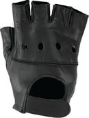 Kuryakyn Leather by River Road Diamond Shorty Gloves for Women – Black, XL