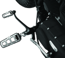 Kuryakyn Dillinger Pegs Without Adapter in Silver – Aggressive Multi-Piece Design for Powersports Vehicles
