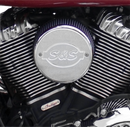 S&S CYCLE Air Cleaner Cover - Chrome 170-0242