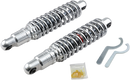 DRAG SPECIALTIES SHOCKS Premium Ride-Height Adjustable Shocks - 13" - Heavy Duty - Chrome C16-0157H
