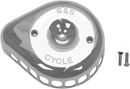 S&S CYCLE Air Cleaner Cover - Mini Teardrop - Chrome 170-0367