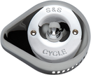 S&S CYCLE Air Cleaner Cover - Slasher - Chrome 170-0532