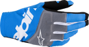 ALPINESTARS Techstar MX Gloves - Black/Blue - Small 3560125-17-S