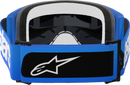 ALPINESTARS GOGGLES Vision 5 Goggle - Blaze - Blue - Blue Mirror Lens 5102125-7271