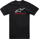 ALPINESTARS Always 2.0 CSF T-Shirt - Black/White/Red - Medium 1214-73106-1232-M