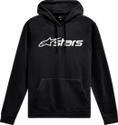 ALPINESTARS Blaze V3 Pullover Hoodie - Black/White - 2XL 1244-52030-1020-2X