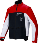 ALPINESTARS Lite-Dura Softshell Jacket - Black/Red/White - 2XL 3700225-1342-2X