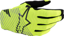 ALPINESTARS Radar Pro MX Gloves - Fluo Yellow - Medium 3560325-55-M