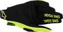 ALPINESTARS Radar Pro MX Gloves - Fluo Yellow - Small 3560325-55-S