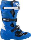 ALPINESTARS Youth Tech 7S Boots - Blue/Black/White - US 8 / EU 42 2015017-712-8