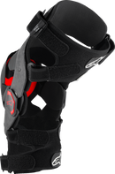 ALPINESTARS Supertech RK-10 Plasma Knee Braces - Black/Red - XL 6501425-13-XL