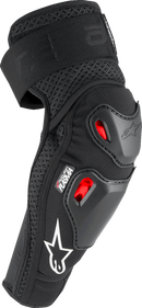ALPINESTARS Bionic Pro Plasma Elbow Protectors - Black/Red/White - S/M 6503225-132-SM