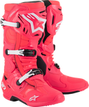 ALPINESTARS Tech 10 Boots - Diva Pink/White - US 8 / EU 42 2010020-3812-8