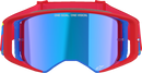 ALPINESTARS GOGGLES Supertech Goggle - Corp - Red/Blue - ABS Vision - Blue Mirror Lens 5100325-3055