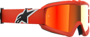 ALPINESTARS GOGGLES Youth Vision Goggle - Corp - Orange - Red Mirror Lens 5140225-480
