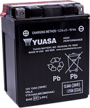 YUASA AGM Battery - YTX14AH-BS .66 L YUAM62H4A