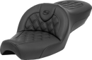 SADDLEMEN Roadsofa™ Seat - without Backrest - Lattice Stitch - XL '79-'03 879-03-182