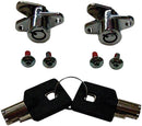 Lock & Key Assembly For Hard Saddlebags