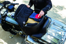 Kuryakyn Momentum Wanderer Seat Bag - 60 Liter Touring Passenger Seat Storage with Organizer and Padded Support