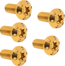 ARLEN NESS Bolt Kit - Holeshot/Brake Rotor/Rear - Hub Mount - Gold - 3/8-16 x 1" - 5 Pack 300-911