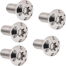 ARLEN NESS Bolt Kit - Holeshot/Brake Rotor/Rear - Hub Mount - Polished - 3/8-16 x 1" - 5 Pack 300-909