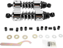 Progressive Suspension 412 Cruiser Series Shock Absorbers for Motorcycles - 11.5" Chrome (Part