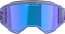 ALPINESTARS GOGGLES Vision 5 Goggle - Wordmark - Purple - Blue Mirror Lens 5102425-3116
