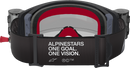 ALPINESTARS GOGGLES Supertech Roll-Off Goggle - Corp - Black/Gray - Clear Lens 5100425-1518