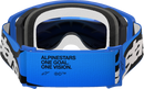 ALPINESTARS GOGGLES Supertech Goggle - Stream - Blue - ABS Vision - Blue Mirror Lens 5100625-7271