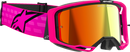 ALPINESTARS GOGGLES Vision 8 Goggle - Corp - Pink - Red Mirror Lens 5101625-3083