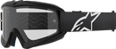 ALPINESTARS GOGGLES Youth Vision Goggle - Corp - Black - Clear Lens 5140125-1425