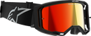ALPINESTARS GOGGLES Vision 8 Goggle - Corp - Black - Red Mirror Lens 5101625-1446