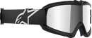 ALPINESTARS GOGGLES Youth Vision Goggle - Corp - Black - Silver Mirror Lens 5140225-1456