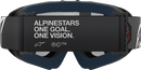 ALPINESTARS GOGGLES Youth Vision Goggle - Corp - Black - Silver Mirror Lens 5140225-1456