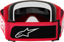ALPINESTARS GOGGLES Vision 5 Goggle - Blaze - Red - Gold Mirror Lens 5102125-3115