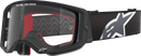 ALPINESTARS GOGGLES Supertech Goggle - Corp - Black/Gray - Clear Lens 5100125-1507