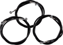 LA CHOPPERS Brake Line - Black LA-8059B13B