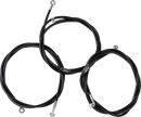 LA CHOPPERS Brake Line - Black LA-8059B08B