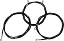 LA CHOPPERS Brake Line - Black LA-8059B19B